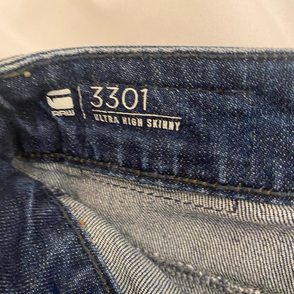 GStar Size24 Ultra High Skinny Jeans - Picture 5 of 5